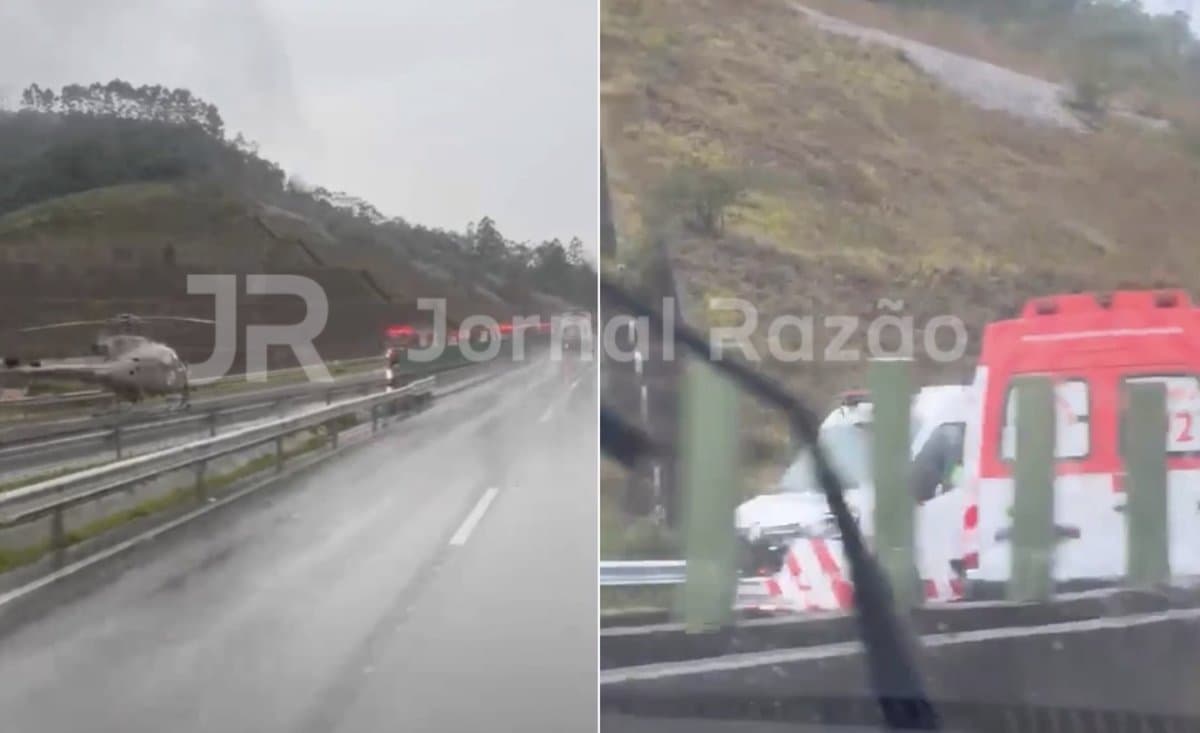 Grave acidente deixa dois mortos no Contorno Viário da Grande Florianópolis em sexta-feira de caos em SC