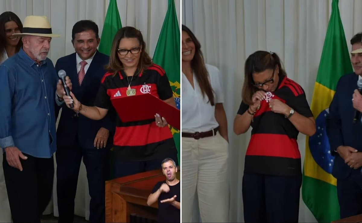 Janja beija camisa do Flamengo sem a Betano, e Lula dispara: "Os clubes que se virem"