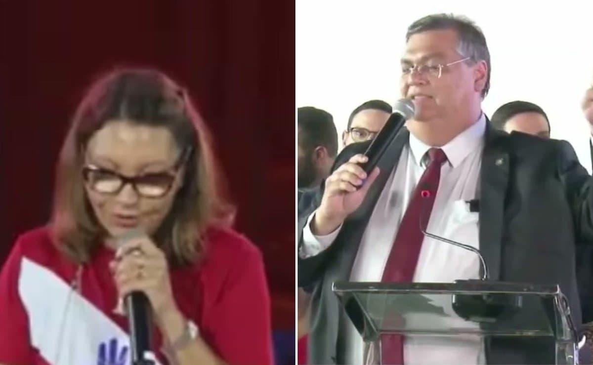 Janja diz que 'o outro lado quer o fim da padroeira' um dia após Dino liberar posts contra Flávio Bolsonaro