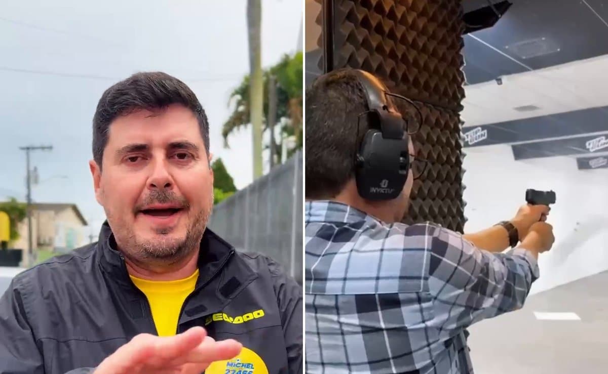 Candidato a deputado, Michel Schlemper propõe que agressores paguem armas e treino de tiro para mulheres