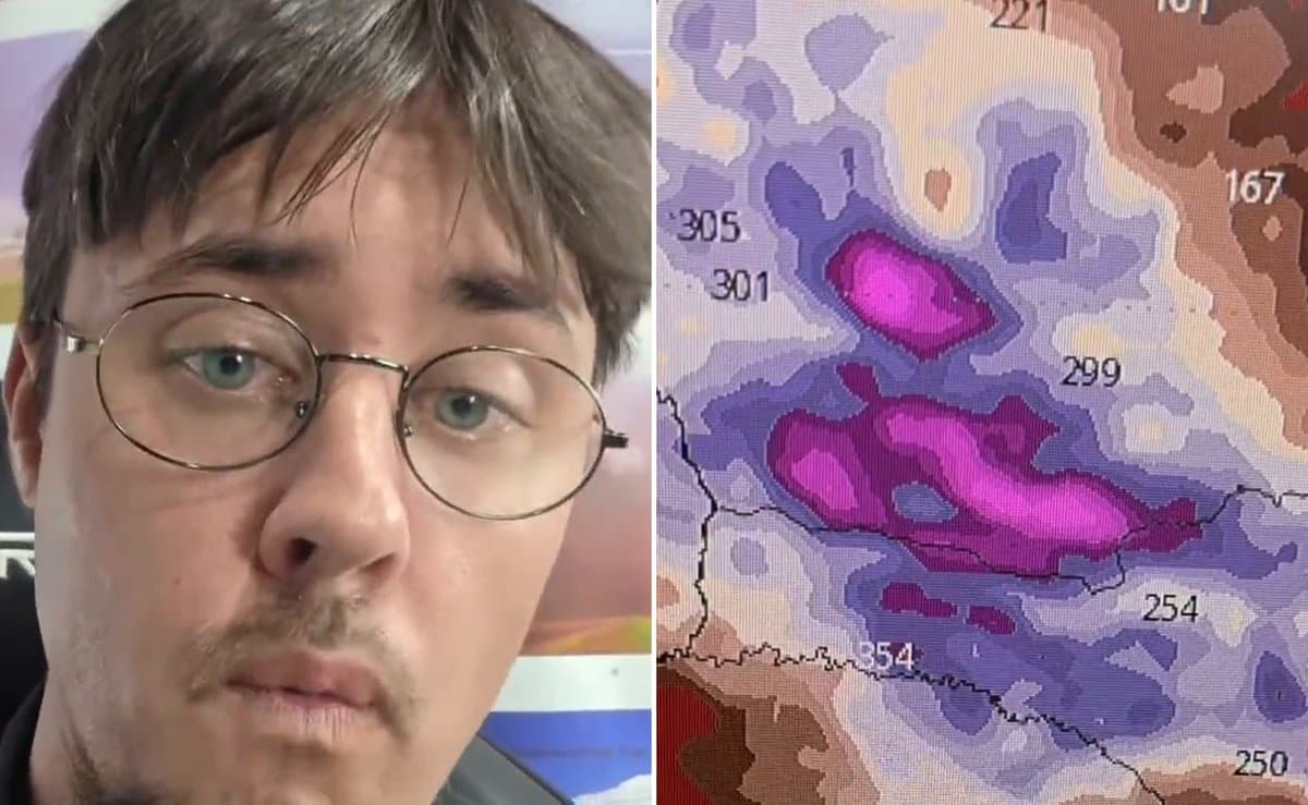 "Saia da frente que é chumbo grosso": Piter Scheuer alerta para mais de 300 mm de chuva no Sul no início de outubro
