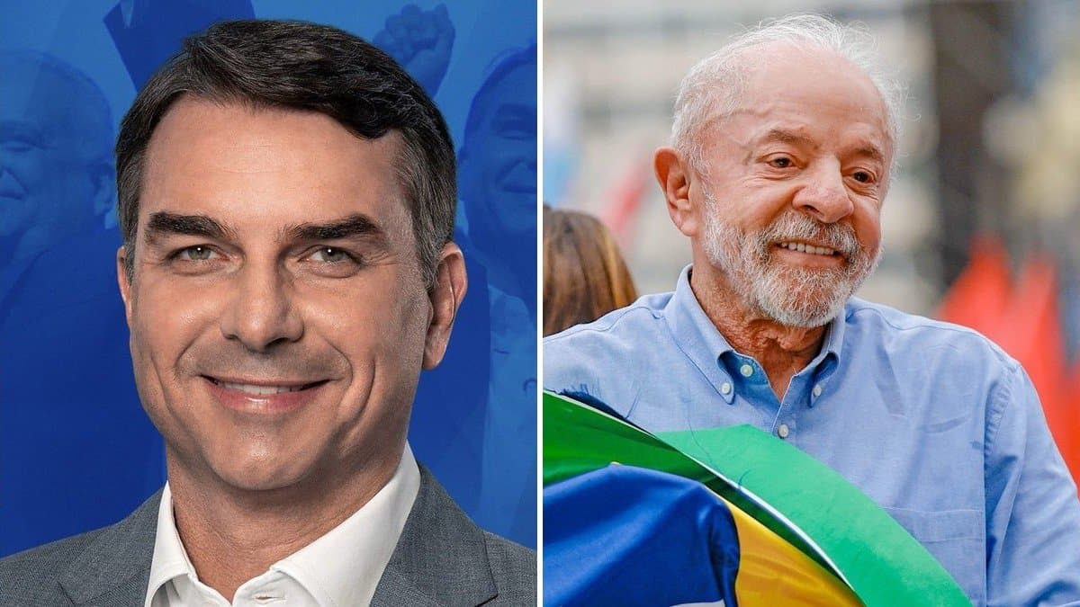Com metade das seções apuradas, Flávio Bolsonaro tem 65,32% dos votos válidos e Lula 26,16% em SC
