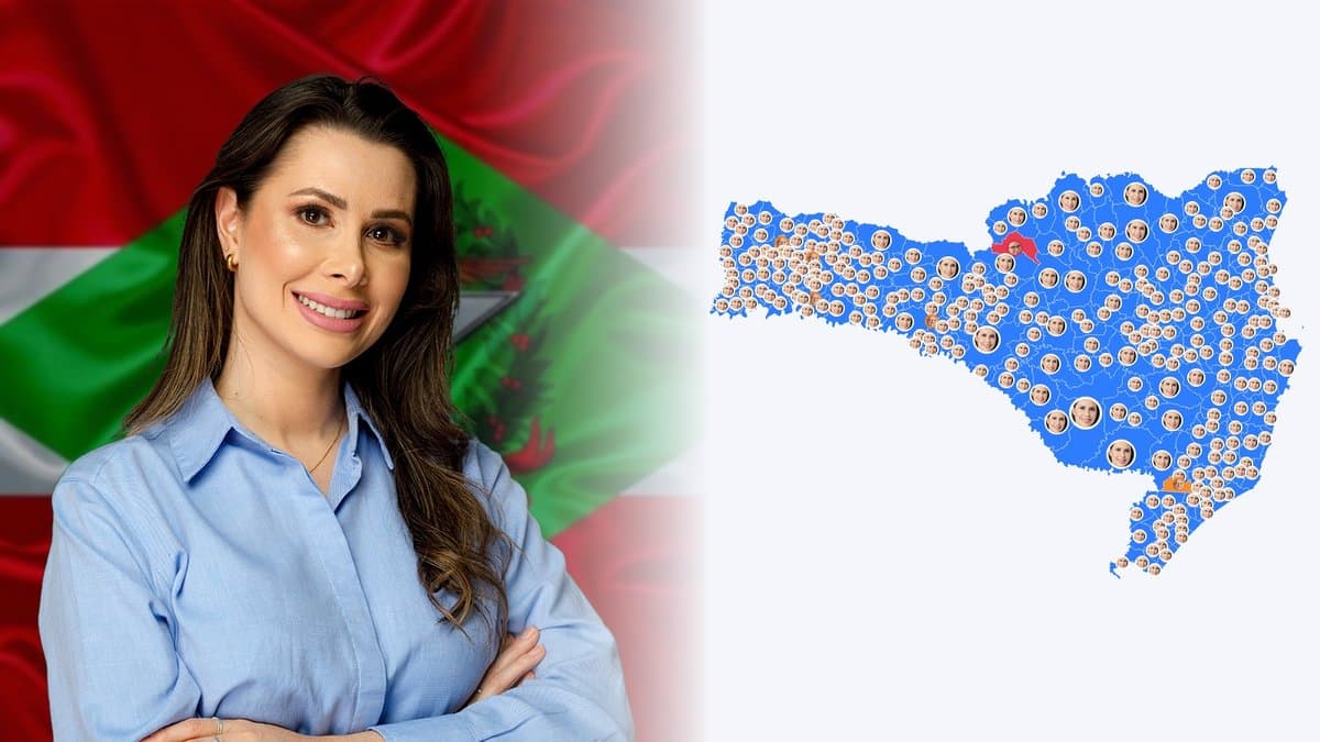 Santa Catarina honra as mulheres: Carol ‘detona’ e é a mais votada em 289 das 295 cidades