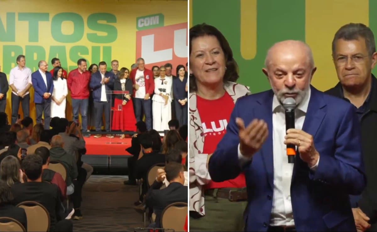 "O povo gosta que eu dispute o segundo turno", diz Lula após não vencer no primeiro turno